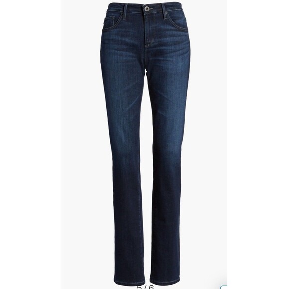 AG Adriano Goldschmied Jeans Womens 26R The Harper Essential Straight Dark Wash - Picture 3 of 6